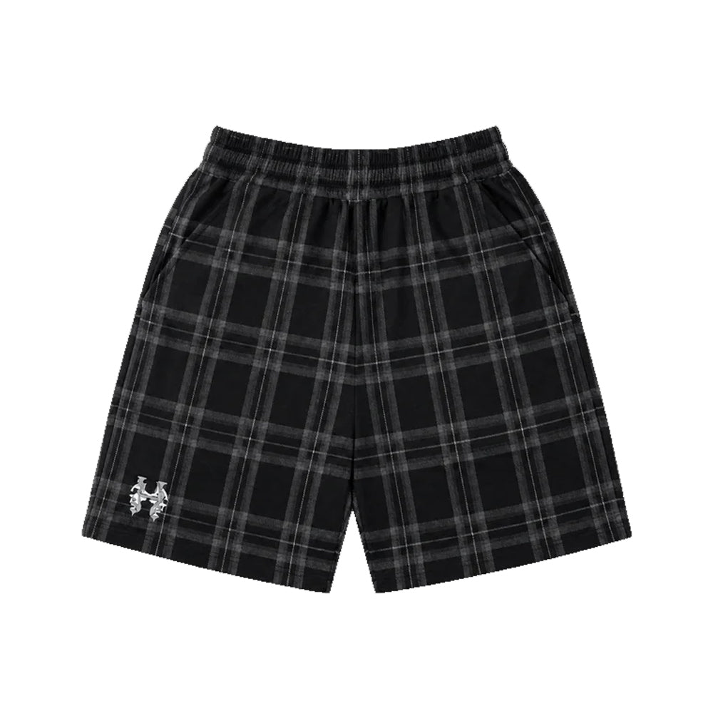 SHORT BLACK - PLAID EMBRO OG INFERNO FACE