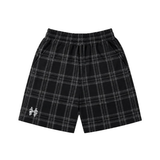 SHORT BLACK - PLAID EMBRO OG INFERNO FACE