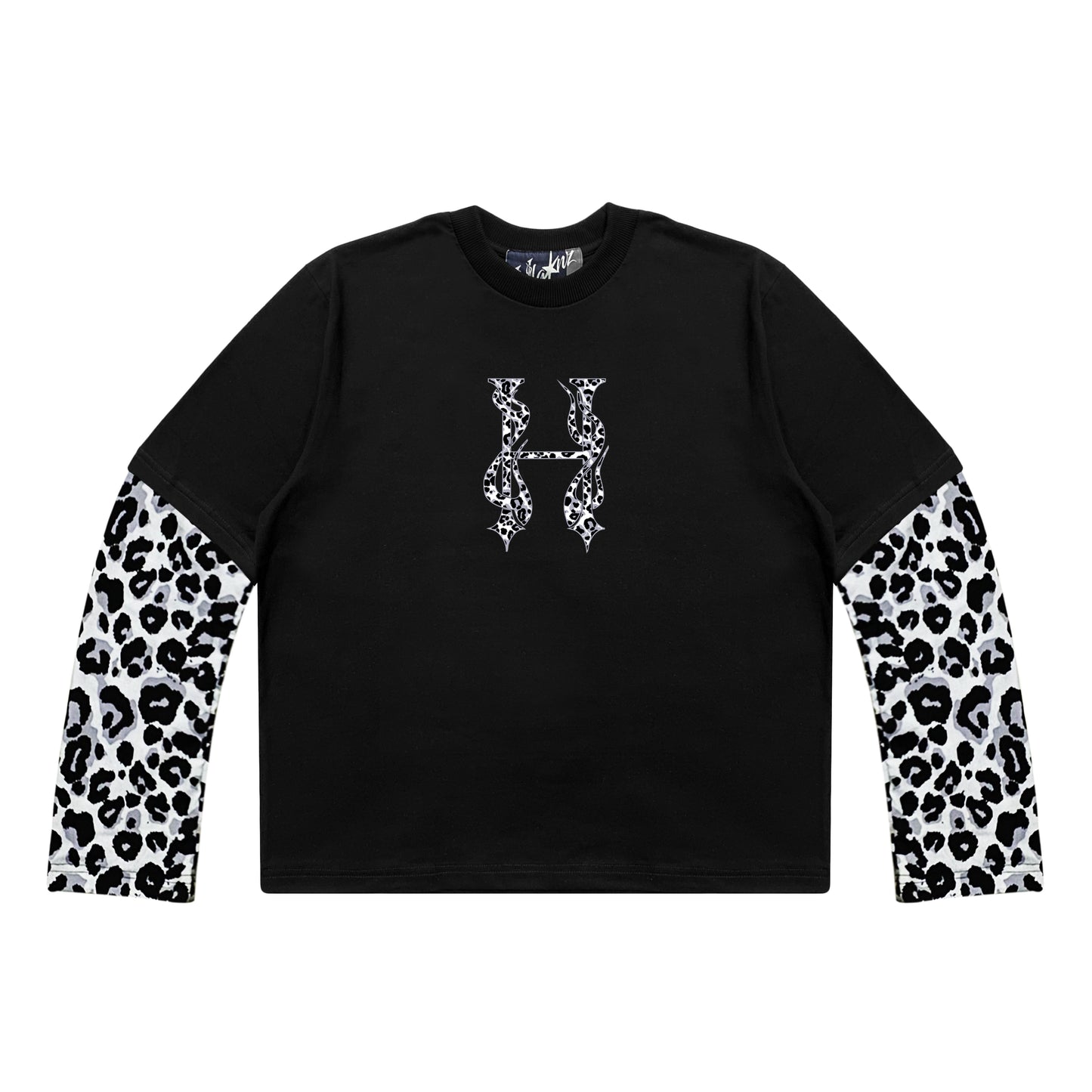 INFERNOPARD LONGSLEEVES - BOXY CREWNECK TEE
