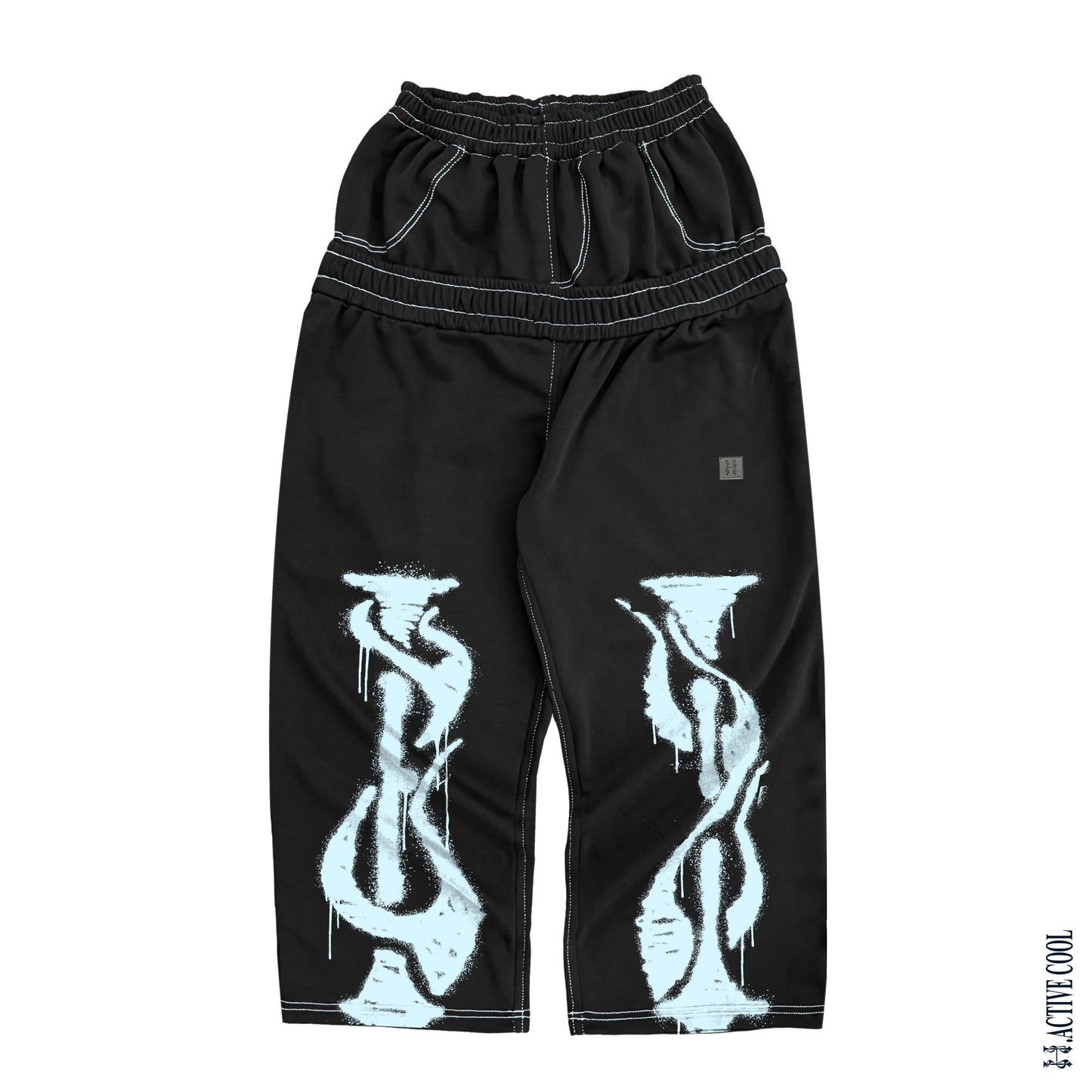 DOUBLE SAG PANTS - INFERNO SHPRAY
