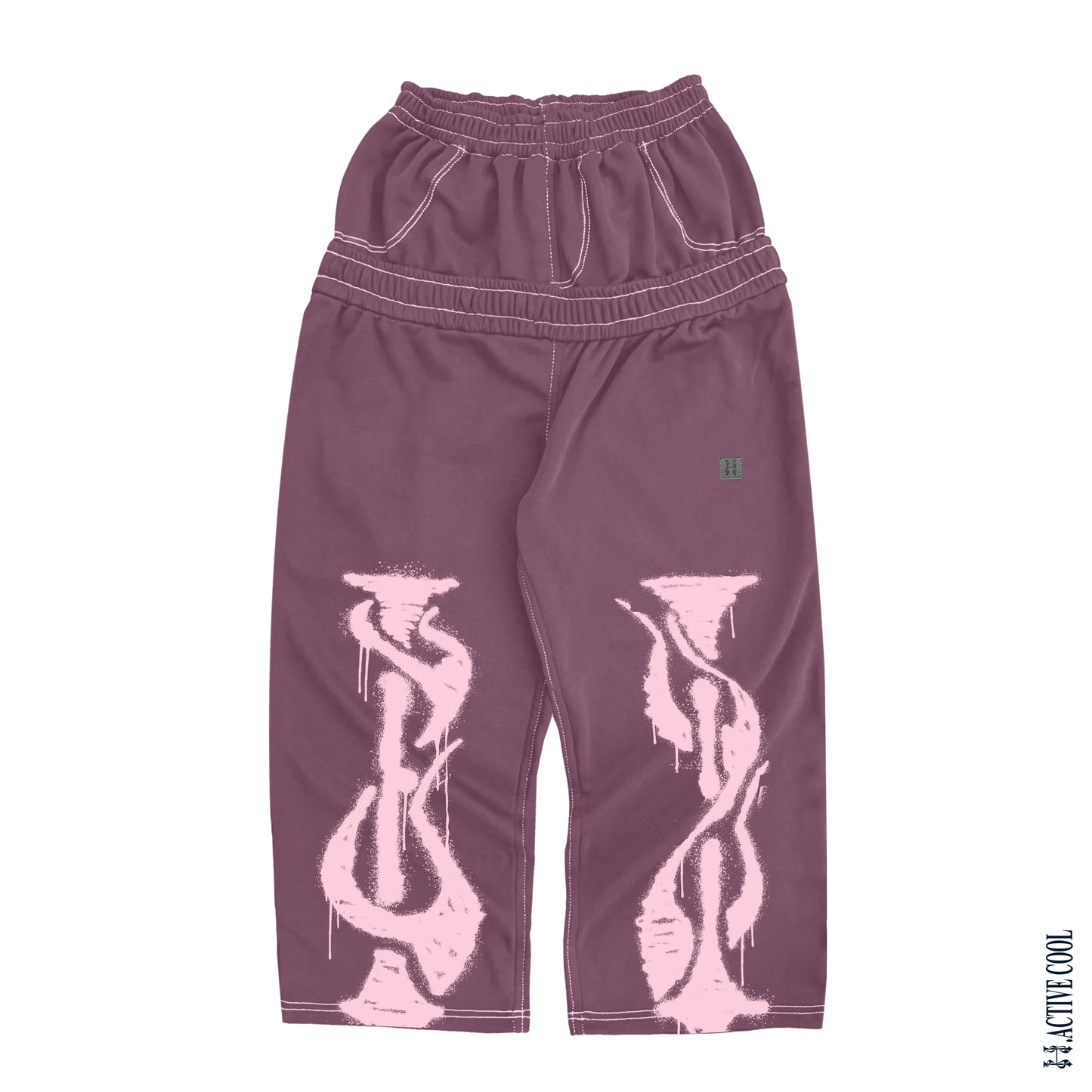 DOUBLE SAG PANTS - INFERNO SHPRAY