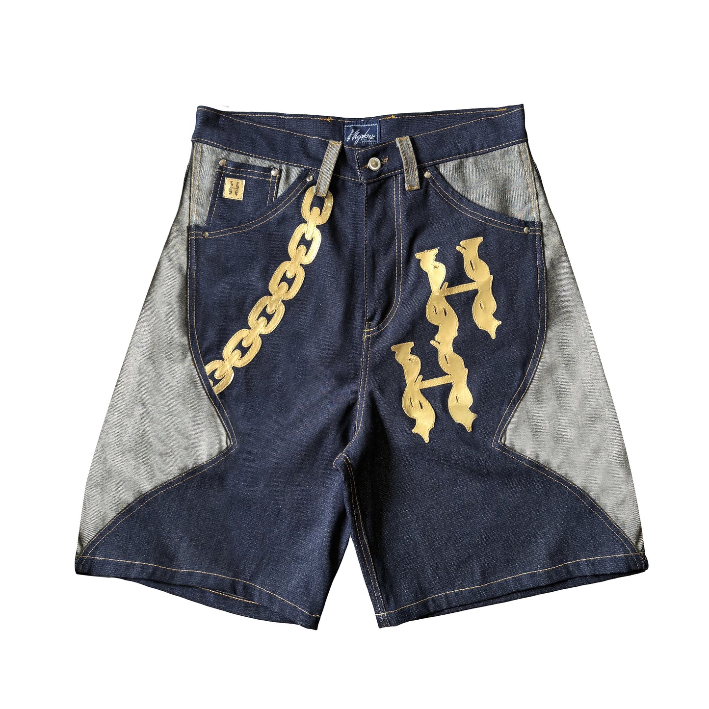 INFERNO CHAIN - JORTS STAR DENIM