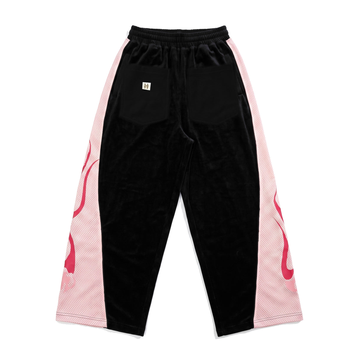 PANTS - MESH CORD FLAME FACE