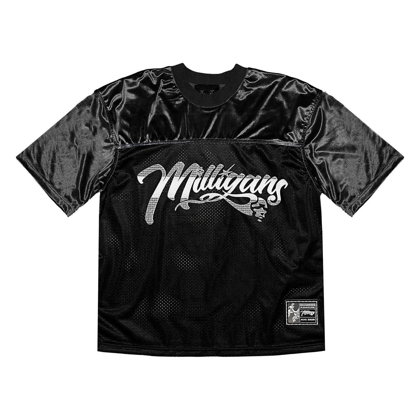 FOOTBALL JERSEY VELVET MESH - MILLIGANS