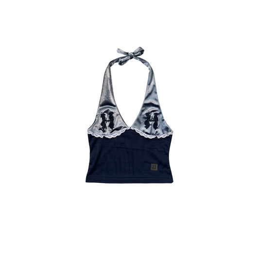 VELVET MESH - HALTER INFERNO PATCH