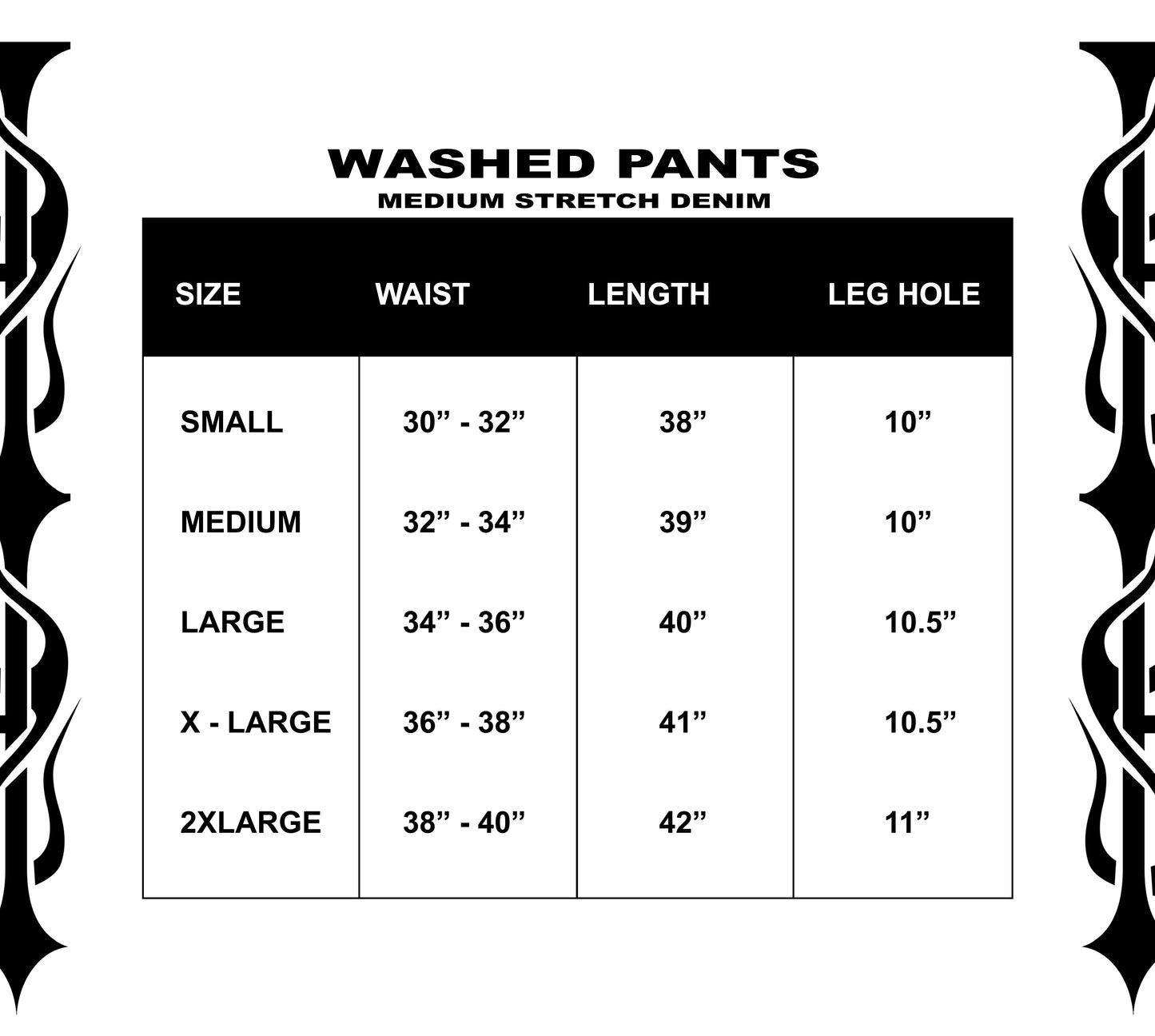 REGULAR BAGGY - INFERNO POWDER WASHED PANTS
