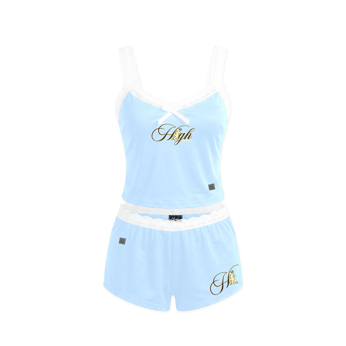 HIGH MAINTENANCE - LACE TOP & SHORTS