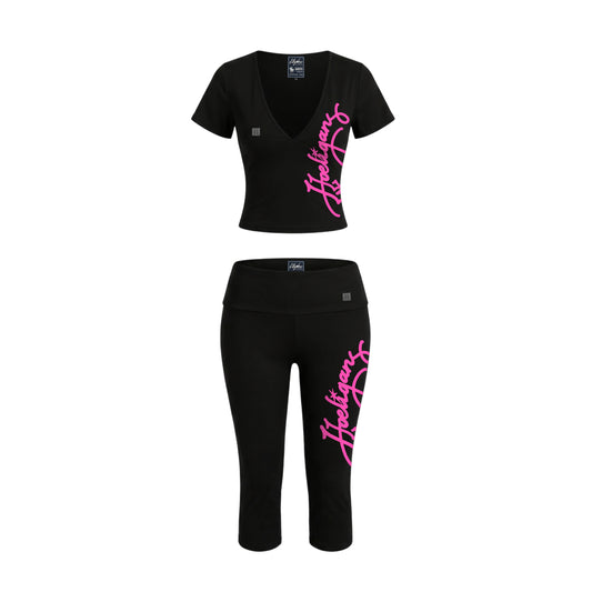 HOELIGANS - TOP & CAPRI PANTS