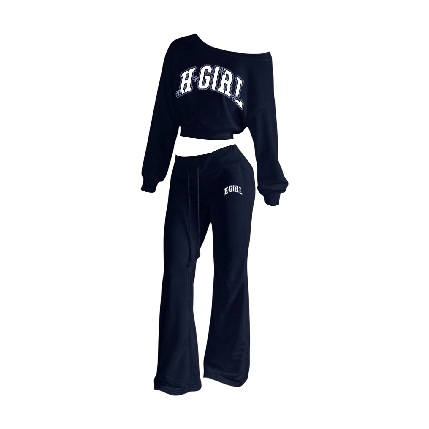 CAMPUS HGIRL - TOP AND PANTS SET
