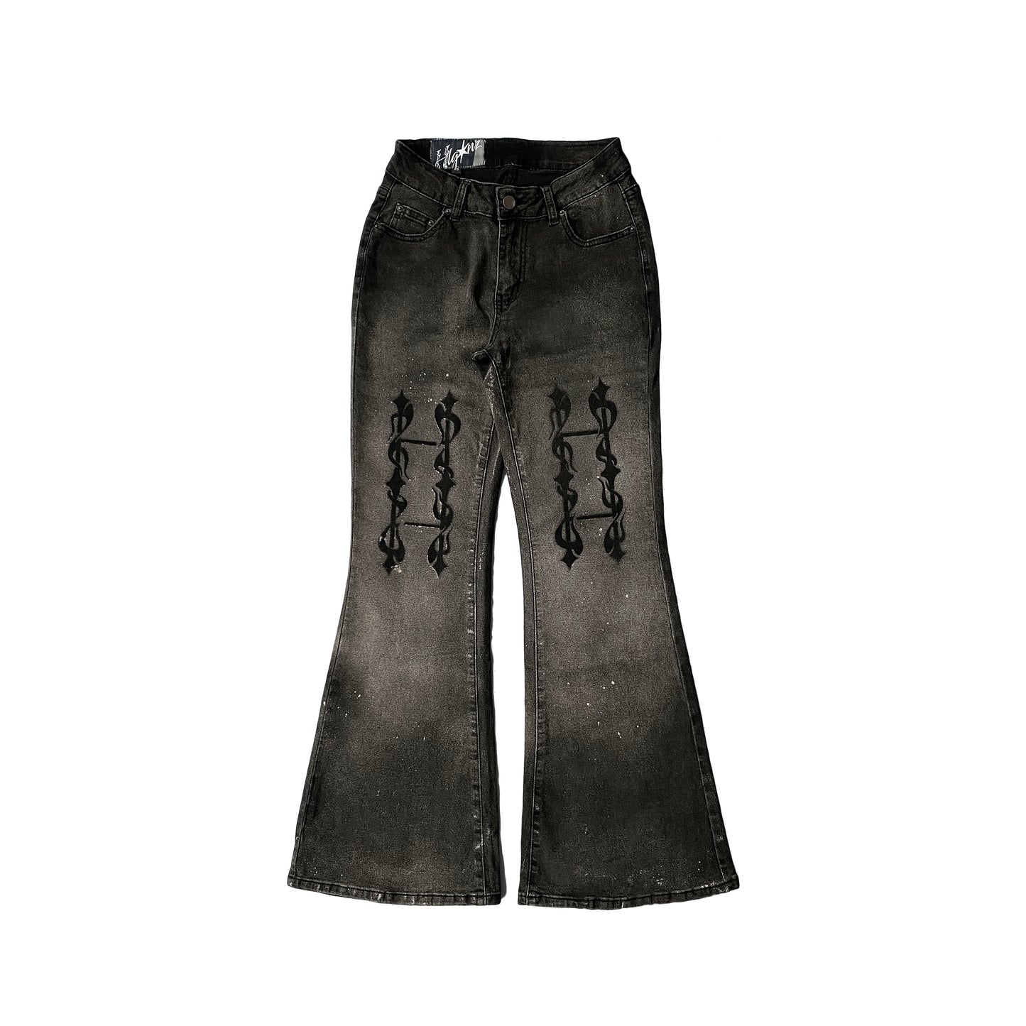 FLARED PANTS - INFERNO TWIN WASHED