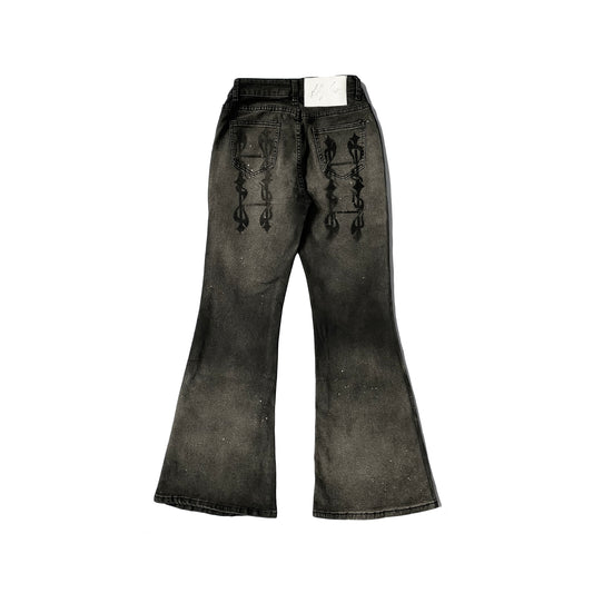 FLARED PANTS - INFERNO TWIN WASHED