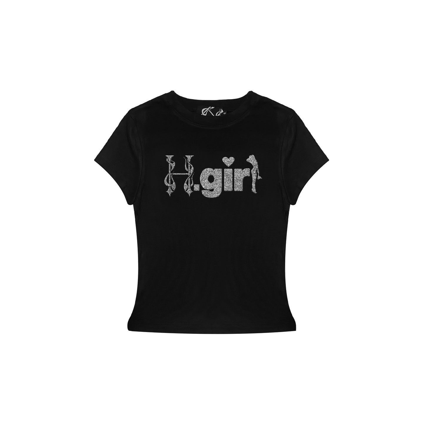 BB TEE H. GIRL GLITTER HOOLIGANS