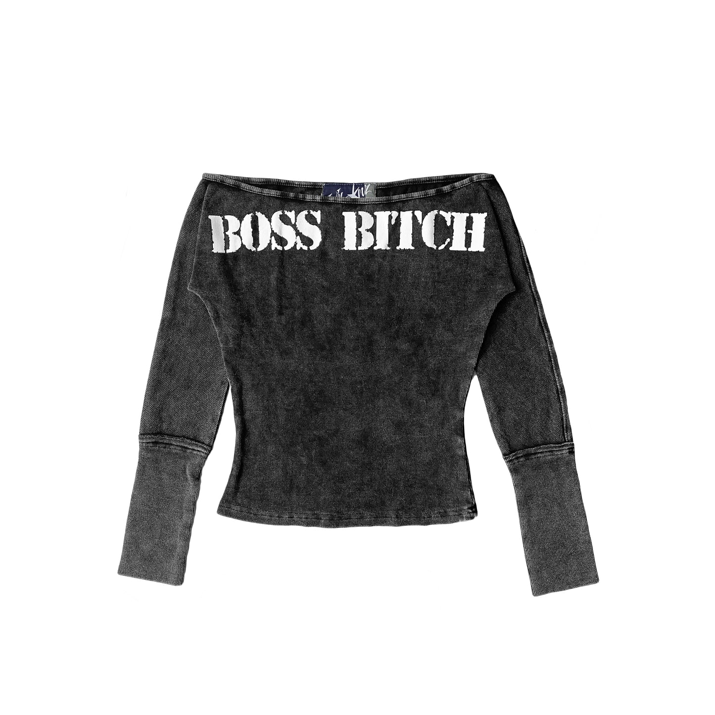 BOSS B - OFF SHOULDER WASHED